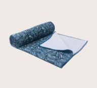 Leaf Pattern Yoga Towel Non-Slip Blanket