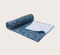 Leaf Pattern Yoga Towel Non-Slip Blanket