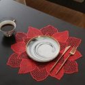 Leaf Shaped Hollow Placemat