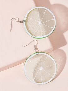 Lemon Slices Drop Earrings