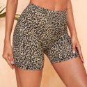 Leopard Biker Shorts