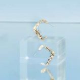 Leopard Hoop Earrings