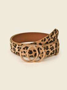 Leopard Pattern Belt