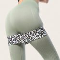 Leopard Print Buttocks Workout Resistance Band