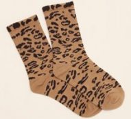 Leopard Print Socks