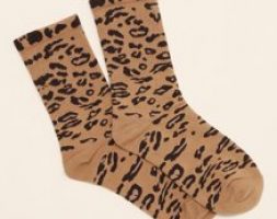 Leopard Print Socks