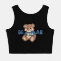 Letter Bear Graphic Tank Top