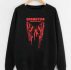 Letter Butterfly Graphic Sweatshirt