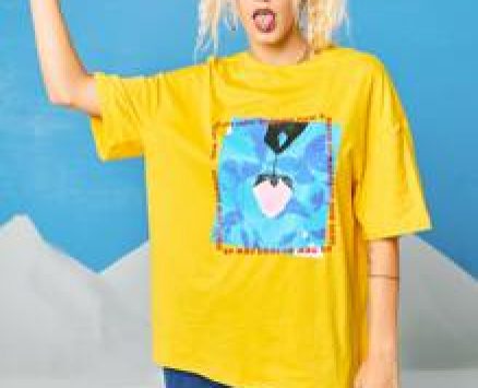 Letter Butterfly & Floral Graphic Tee