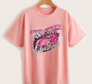 Letter Car Graphic Tee