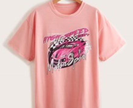 Letter Car Graphic Tee