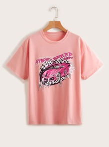 Letter Car Graphic Tee