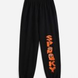 Letter Cartoon Graphic Sweatpants
