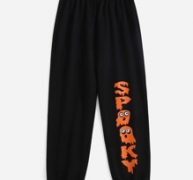 Letter Cartoon Graphic Sweatpants