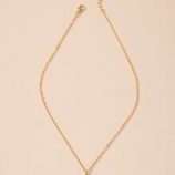 Letter Design Chain Necklace