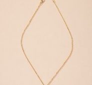 Letter Design Chain Necklace