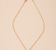 Letter Design Chain Necklace