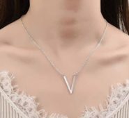 Letter Design Chain Necklace