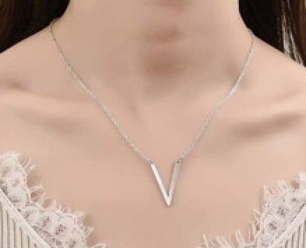 Letter Design Chain Necklace