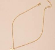 Letter Design Chain Necklace