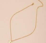 Letter Design Chain Necklace