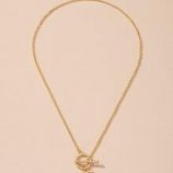 Letter Design Chain Necklace