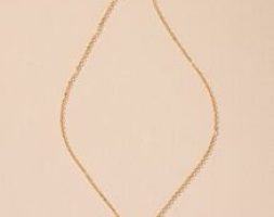 Letter Design Chain Necklace