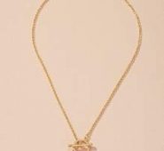 Letter Design Chain Necklace