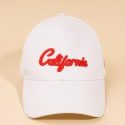 Letter Embroidered Baseball Hat