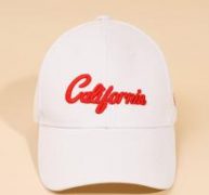 Letter Embroidered Baseball Hat