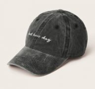 Letter Embroidery Baseball Cap