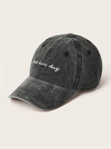 Letter Embroidery Baseball Cap