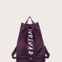 Letter Graphic Backpack