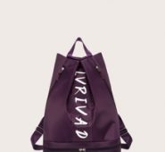 Letter Graphic Backpack