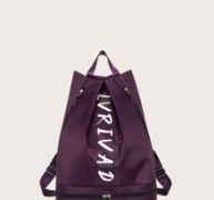 Letter Graphic Backpack