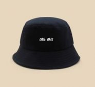 Letter Graphic Bucket Hat