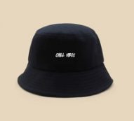 Letter Graphic Bucket Hat