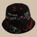 Letter Graphic Bucket Hat