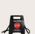Letter Graphic Crossbody Bag