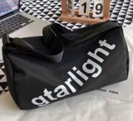 Letter Graphic Crossbody Bag