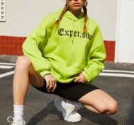 Letter Graphic Drawstring Hoodie