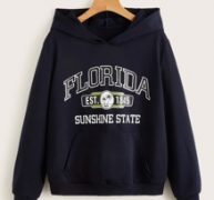 Letter Graphic Hoodie