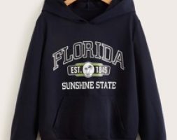Letter Graphic Hoodie