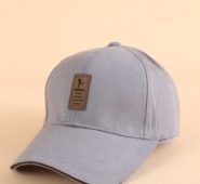 Letter Graphic Label Baseball Cap