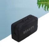 Letter Graphic Makeup Bag