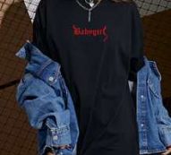 Letter Graphic Oversized Tee