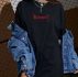 Letter Graphic Oversized Tee