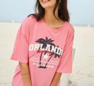 Letter Graphic Oversized Tee