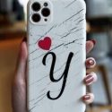 Letter Graphic Phone Case