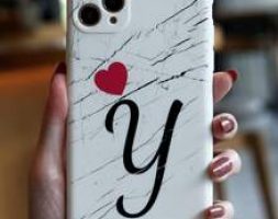 Letter Graphic Phone Case